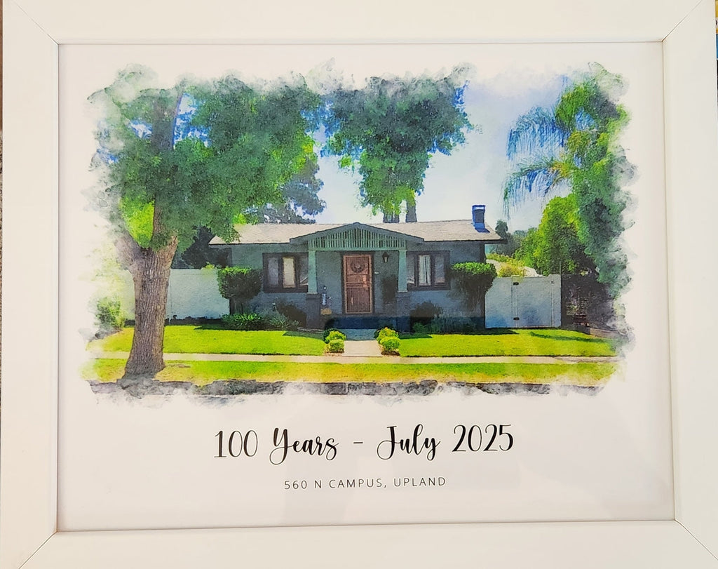 How to Turn Photos Into Paintings for Stunning House Portrait Art