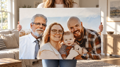 A Family Portrait That Brought Three Generations Together