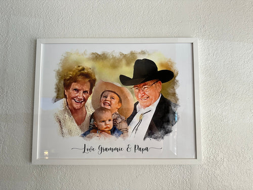 Transform Old Photos into Stunning Family Portrait Keepsakes