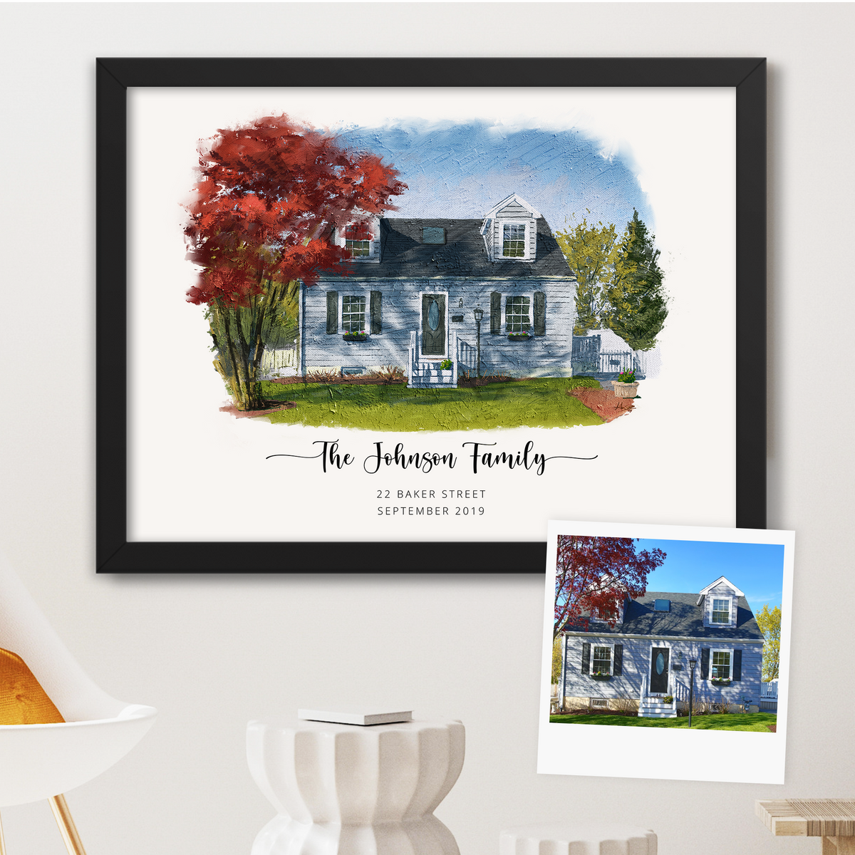 Custom House Portrait