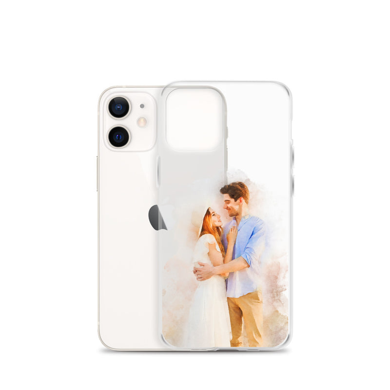 Custom Couple Portrait Phone Case