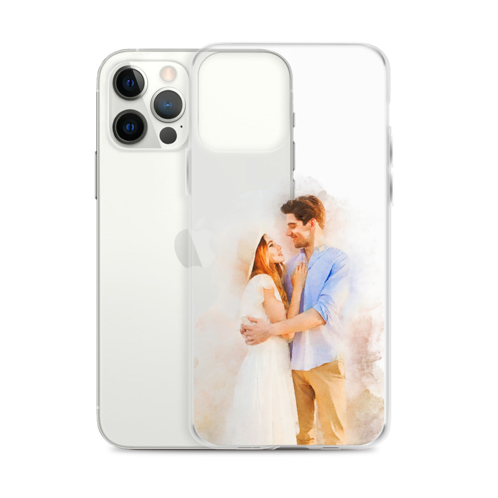 Custom Couple Portrait Phone Case