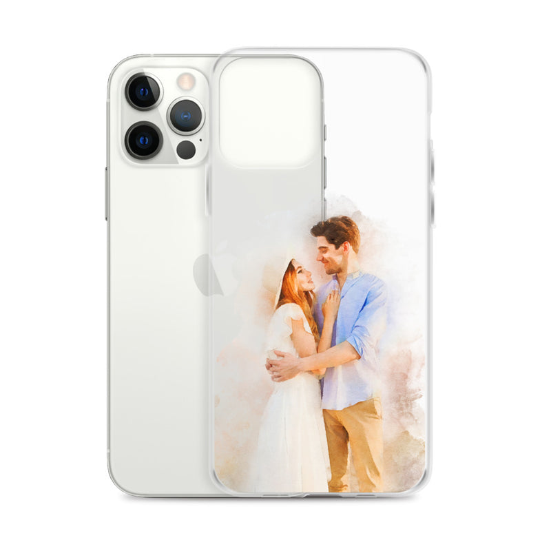 Custom Couple Portrait Phone Case