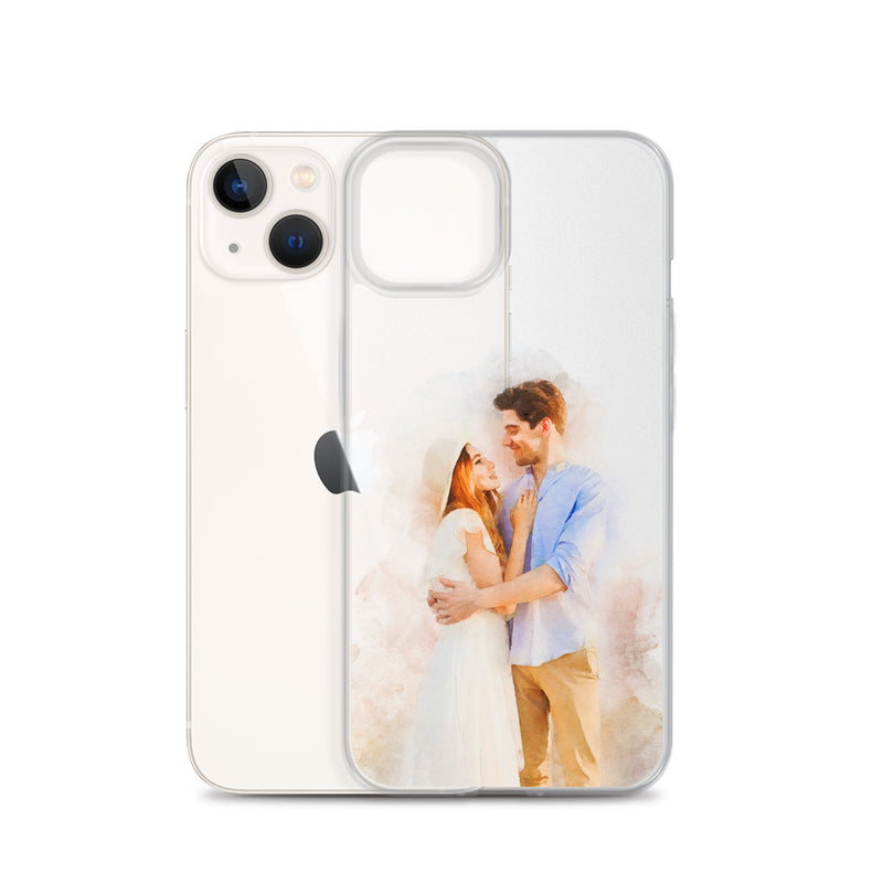 Custom Couple Portrait Phone Case