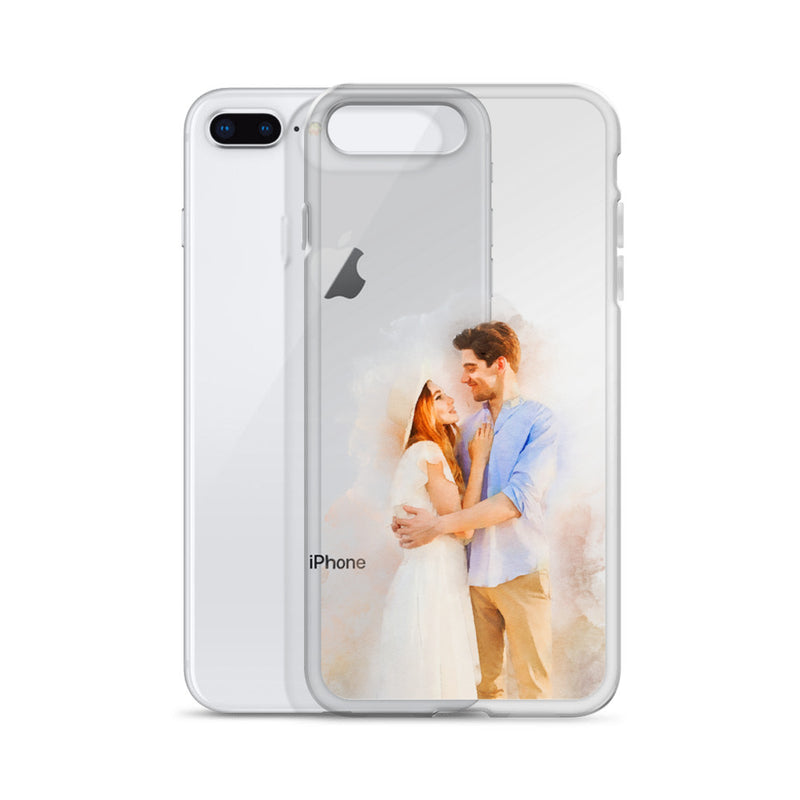 Custom Couple Portrait Phone Case