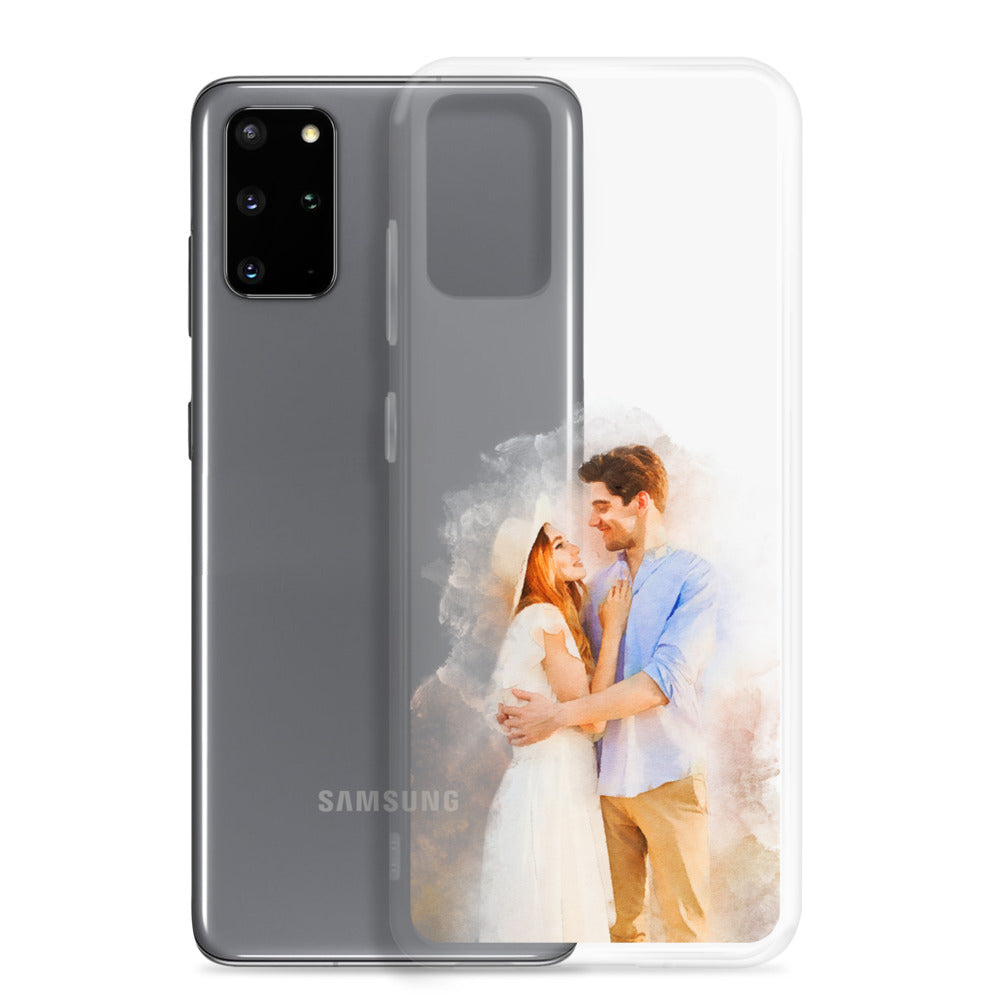 Custom Couple Portrait Phone Case