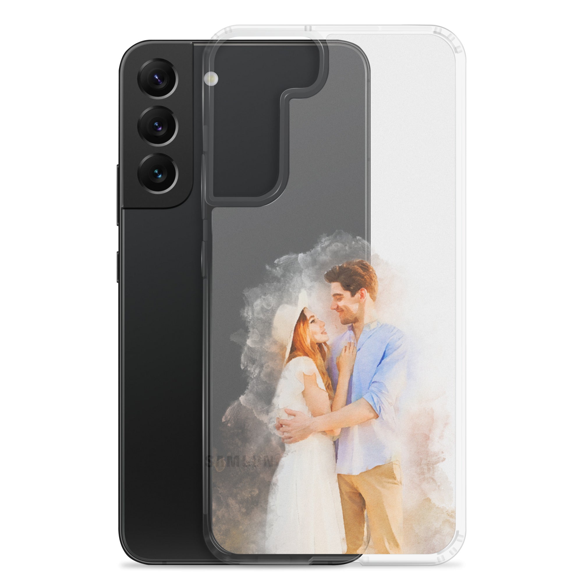 Custom Couple Portrait Phone Case